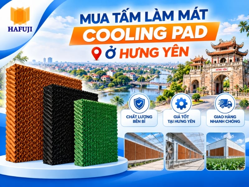 Địa chỉ mua tấm làm mát Cooling Pad ở Hưng Yên uy tín, giá rẻ
