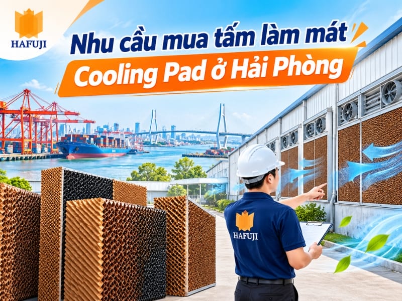 Nhu cầu mua tấm làm mát Cooling Pad ở Hải Phòng