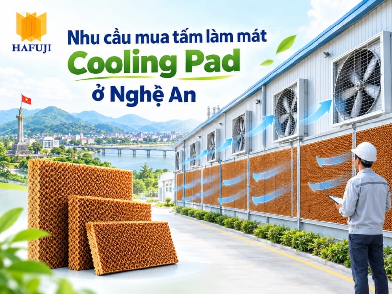 Nhu cầu mua tấm làm mát Cooling Pad ở Nghệ An