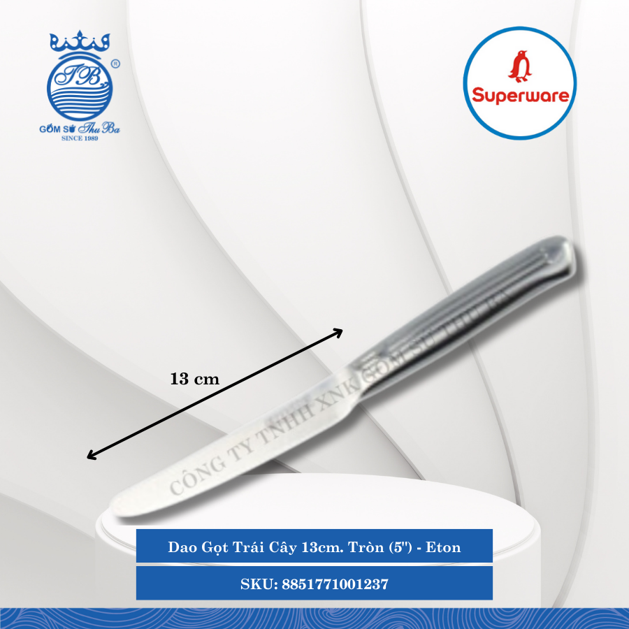 Dao Gọt Trái Cây 13Cm (5