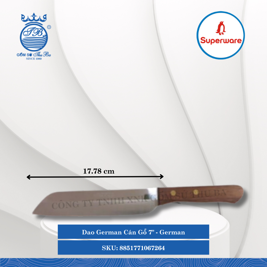 Dao German Cán Gỗ 7
