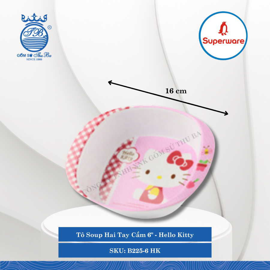 Tô Soup Hai Tay Cầm 6