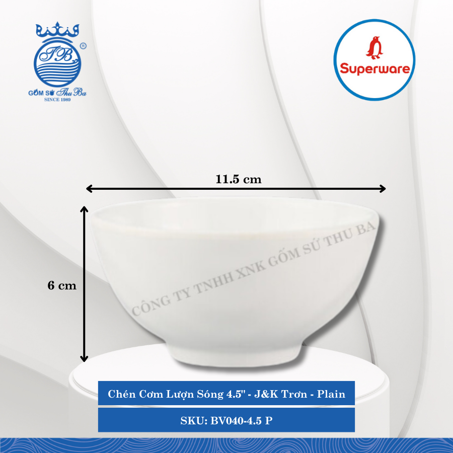 Chén Cơm Lượn Sóng 4.5