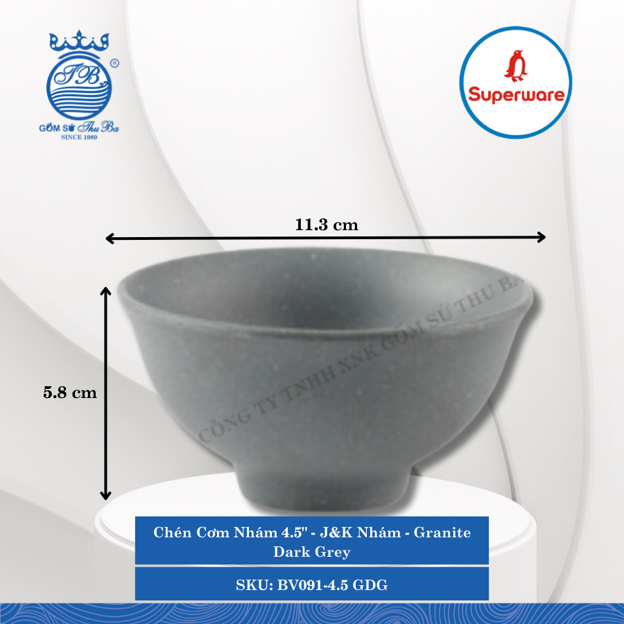 Chén Cơm Nhám 4.5