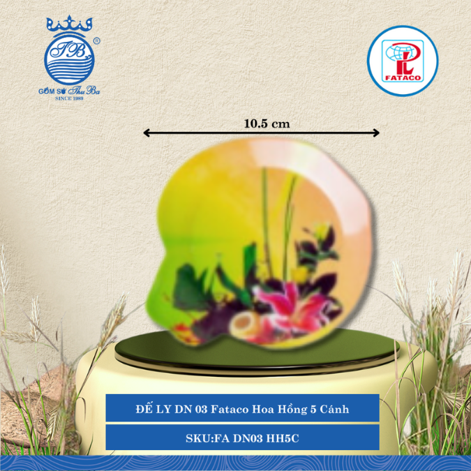Đế Ly DN 03 Fataco (Nhiều Hình) Nhựa