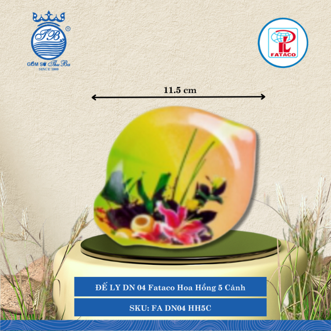 Đế Ly DN 04 Fataco (Nhiều Hình) Nhựa