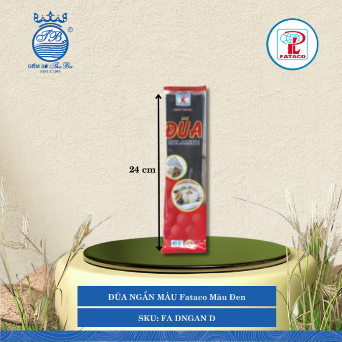 Đũa Ngắn Màu Fataco (Nhiều Màu) Nhựa