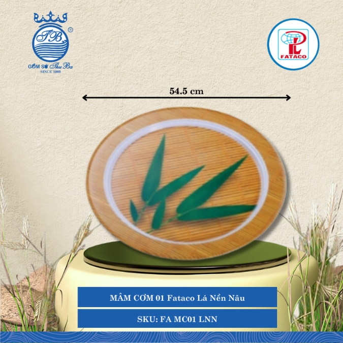 Mâm Cơm MC 01 Fataco (Nhiều Hình) Nhựa