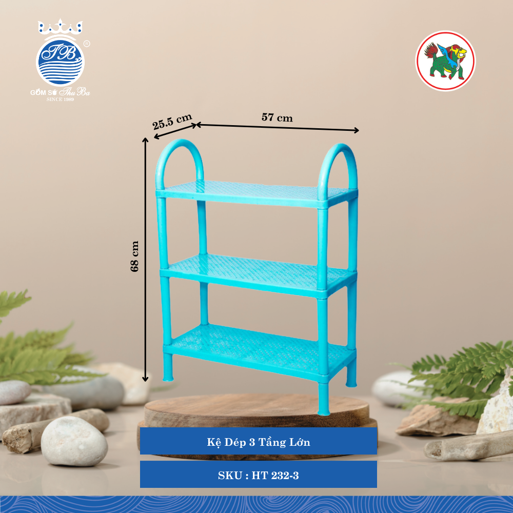 Kệ Dép Lớn (Nhiều Loại, Giao Màu Ngẫu Nhiên) Hiệp Thành Nhựa