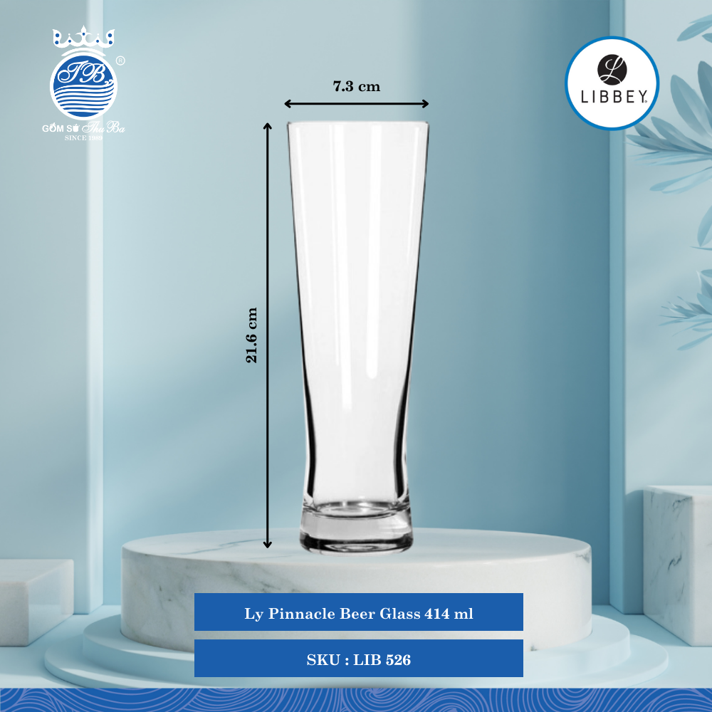 Ly Pinnacle Libbey Thủy Tinh (Nhiều Size)