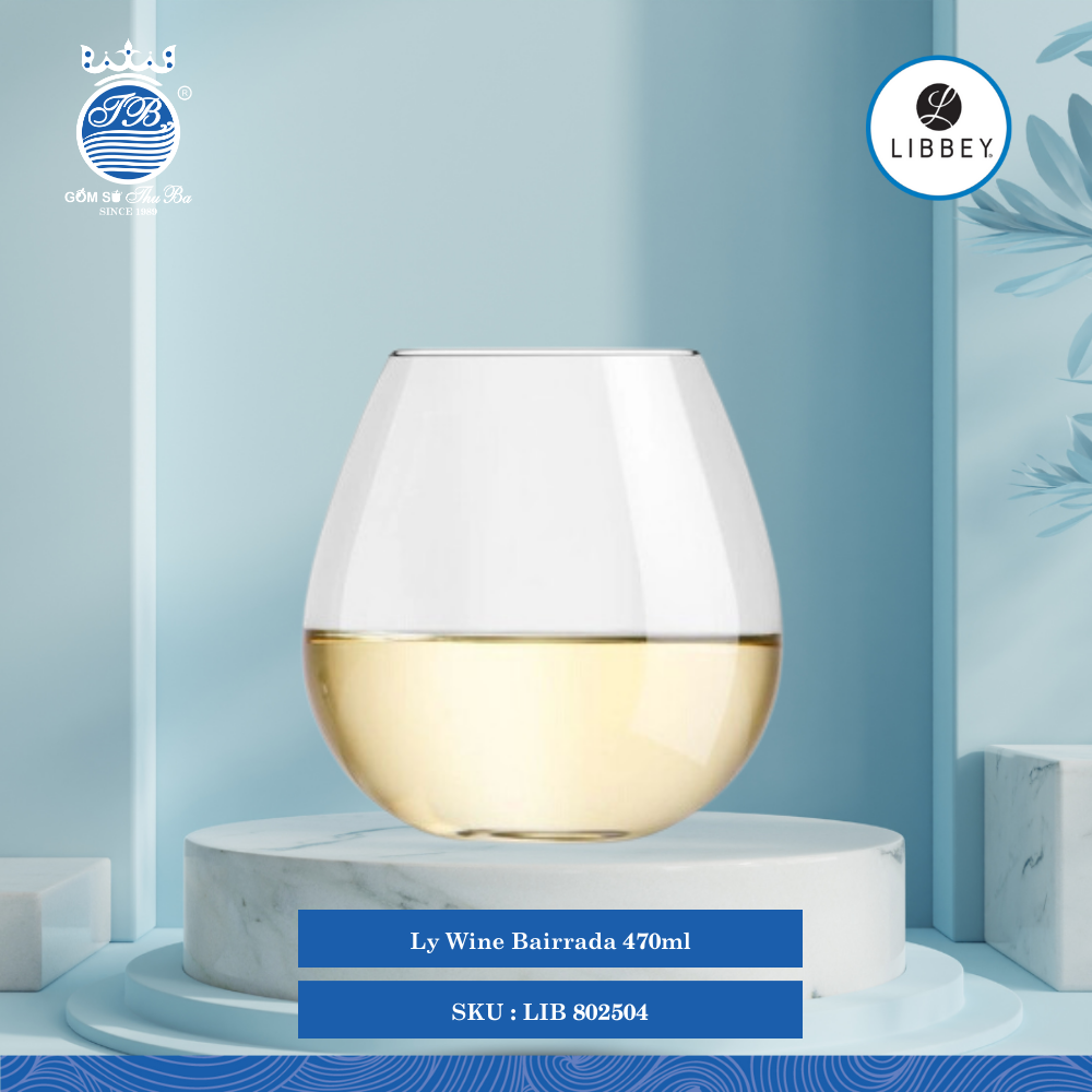 Ly Bairada Libbey Thủy Tinh (Nhiều Size)