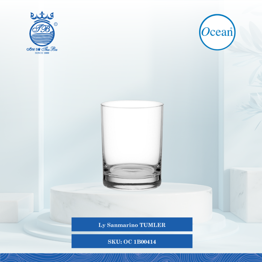 Ly San Marino Ocean Thủy Tinh