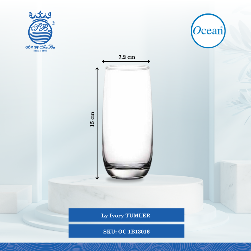Ly Ivory Ocean Thủy Tinh