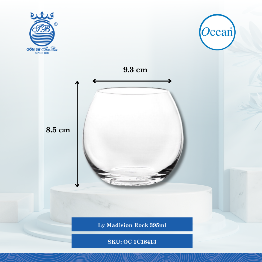 Ly Madision Ocean Thủy Tinh