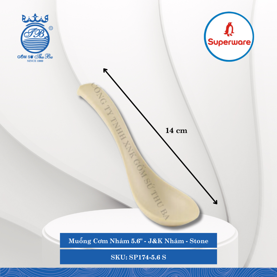 Muỗng Nhám J&K Nhám Stone (Nhiều Loại) Superware Nhựa