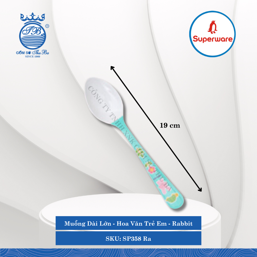 Muỗng Dài Rabbit (Nhiều Loại) Superware Nhựa