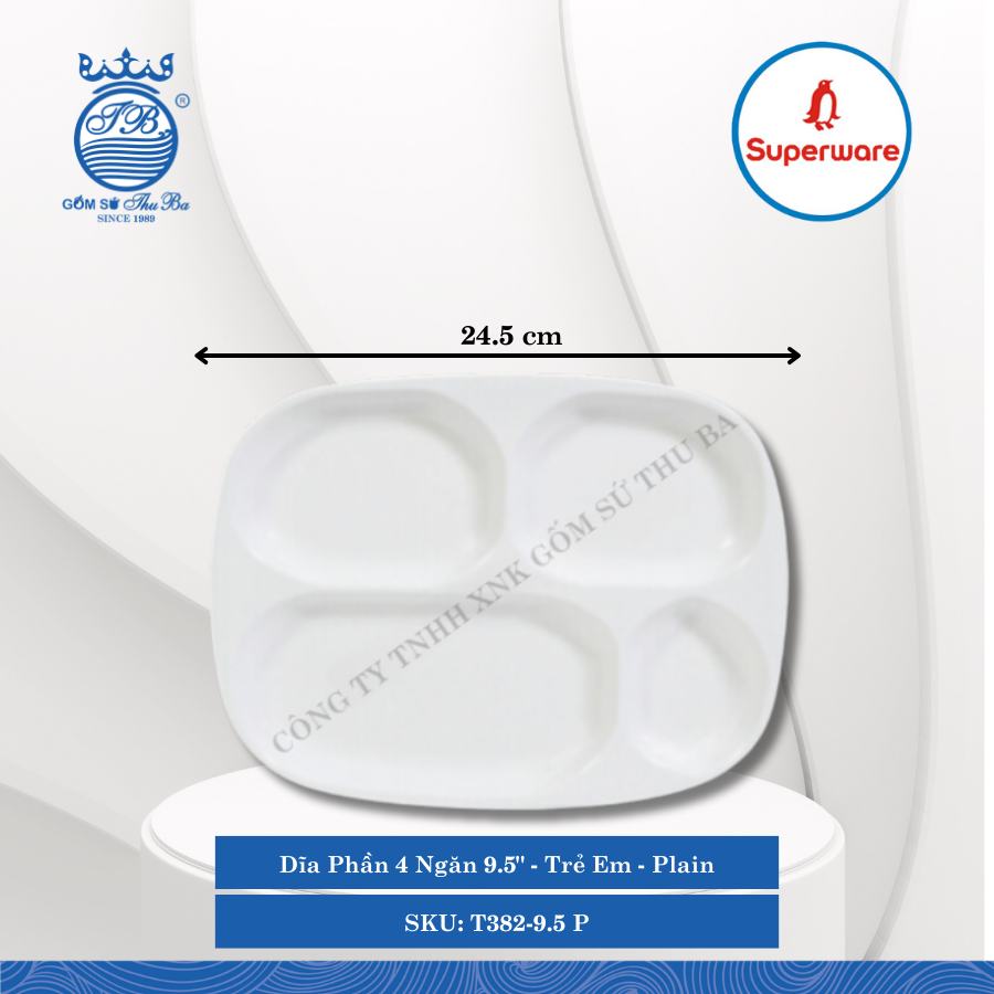 Dĩa Phần 4 Ngăn 9.5