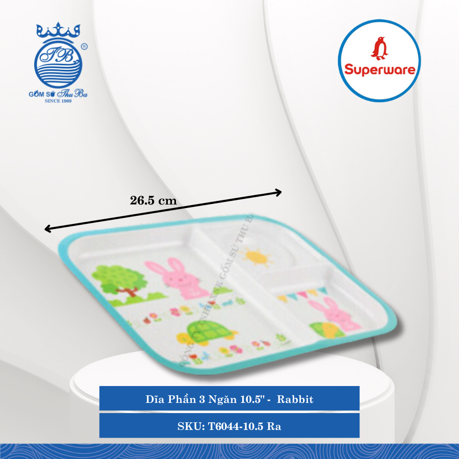 Dĩa Phần 3 Ngăn 10.5