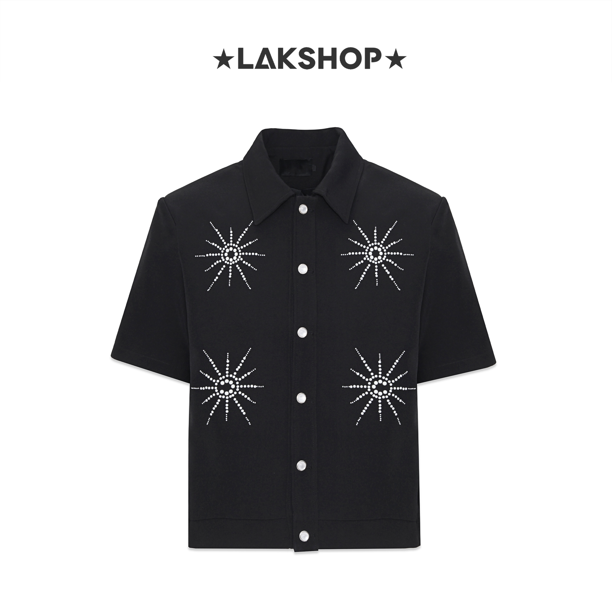 Áo Black Sun Pearl Short Sleeve Jacket