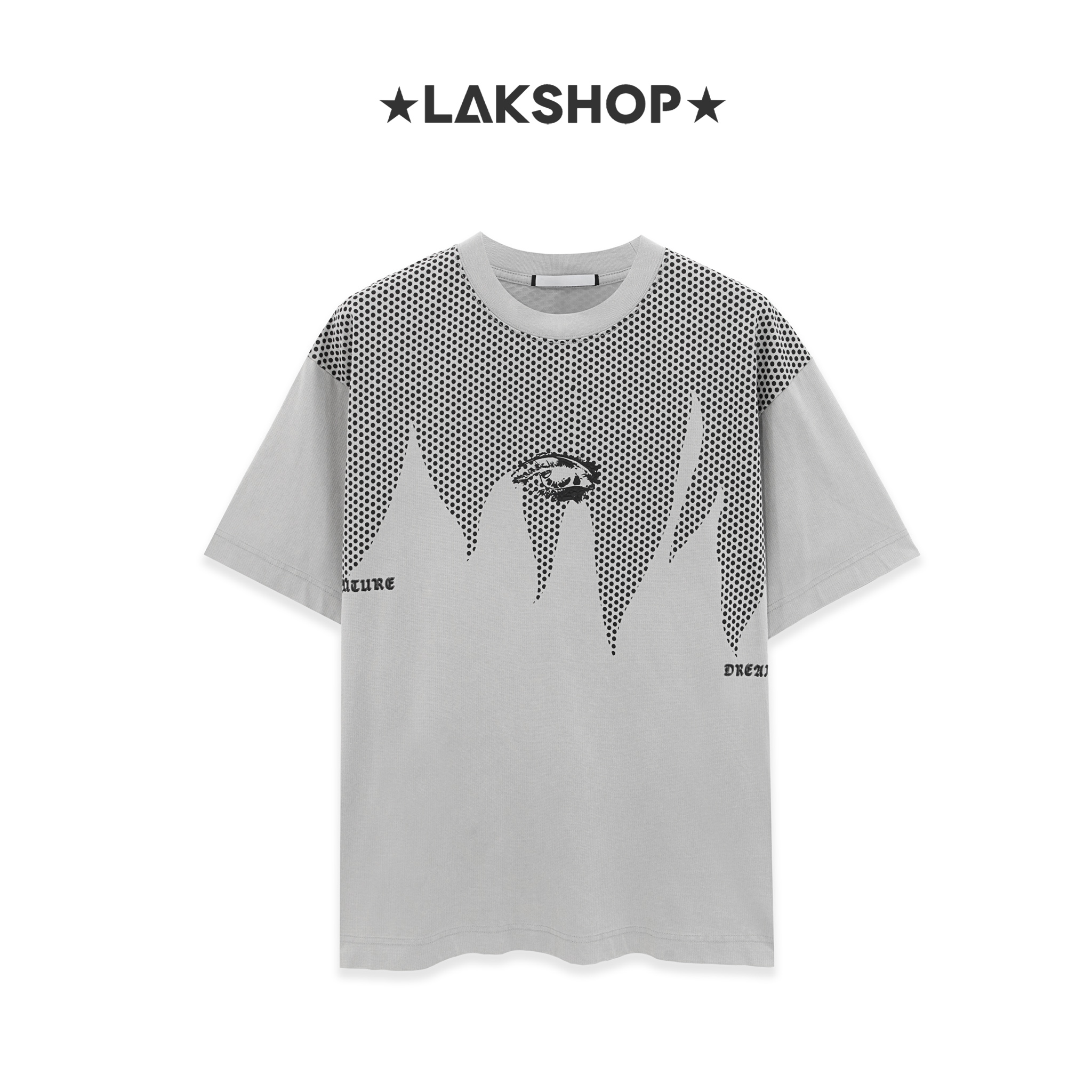 Áo Oversized Polka-Dot Eye T-shirt   cs5