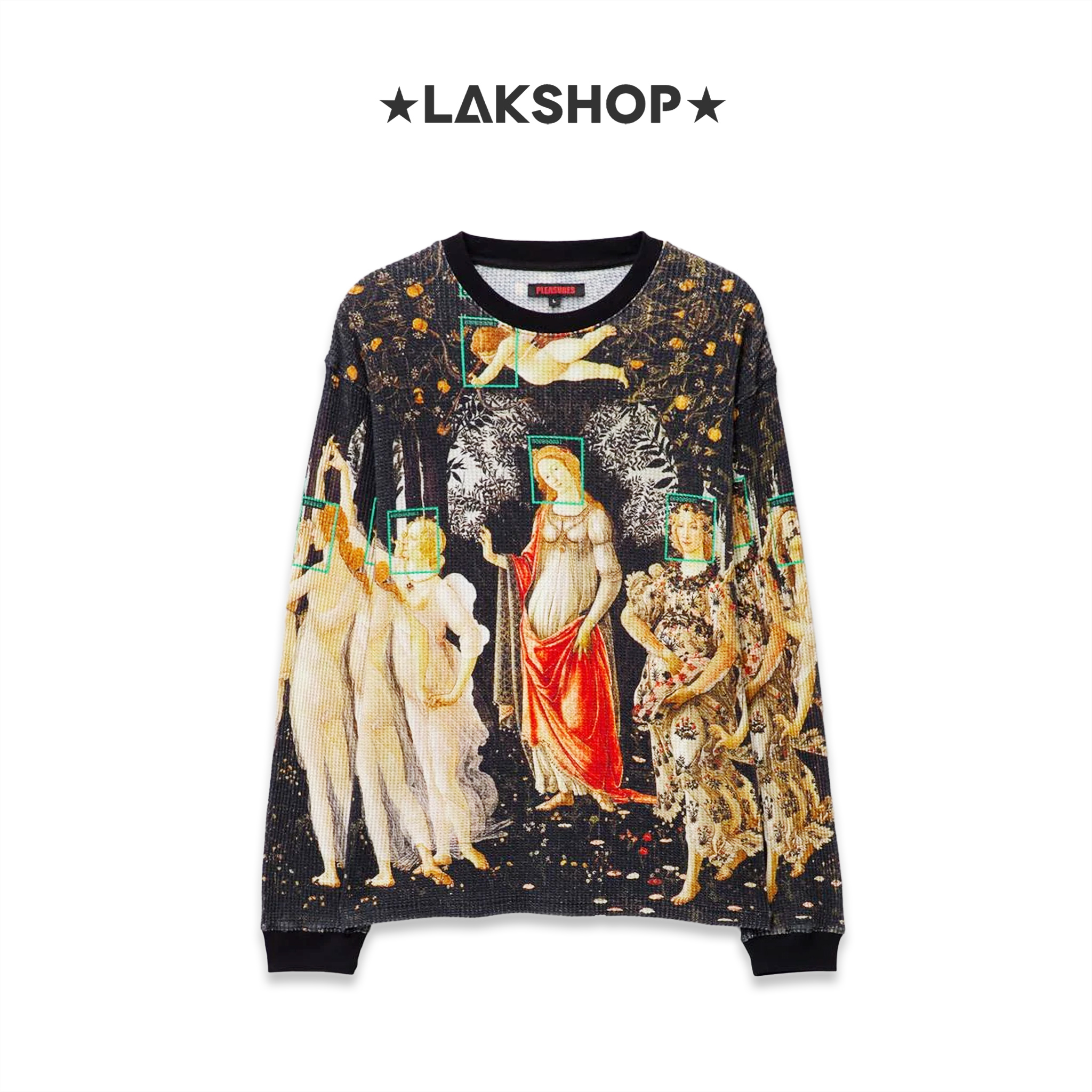 Áo PLEASURES Facial Thermal Long Sleve⁠ (Authentic)