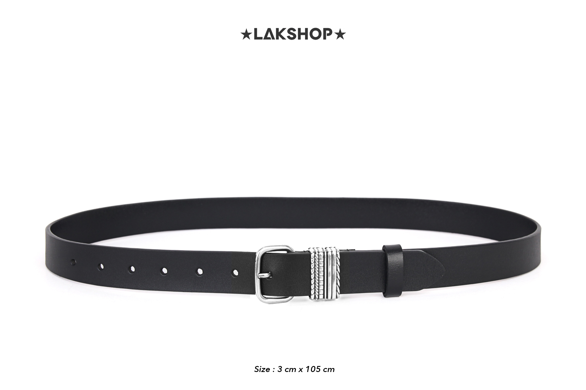 Thắt Lưng Silver Hublot Loop Belt In Patent Leather 3cm