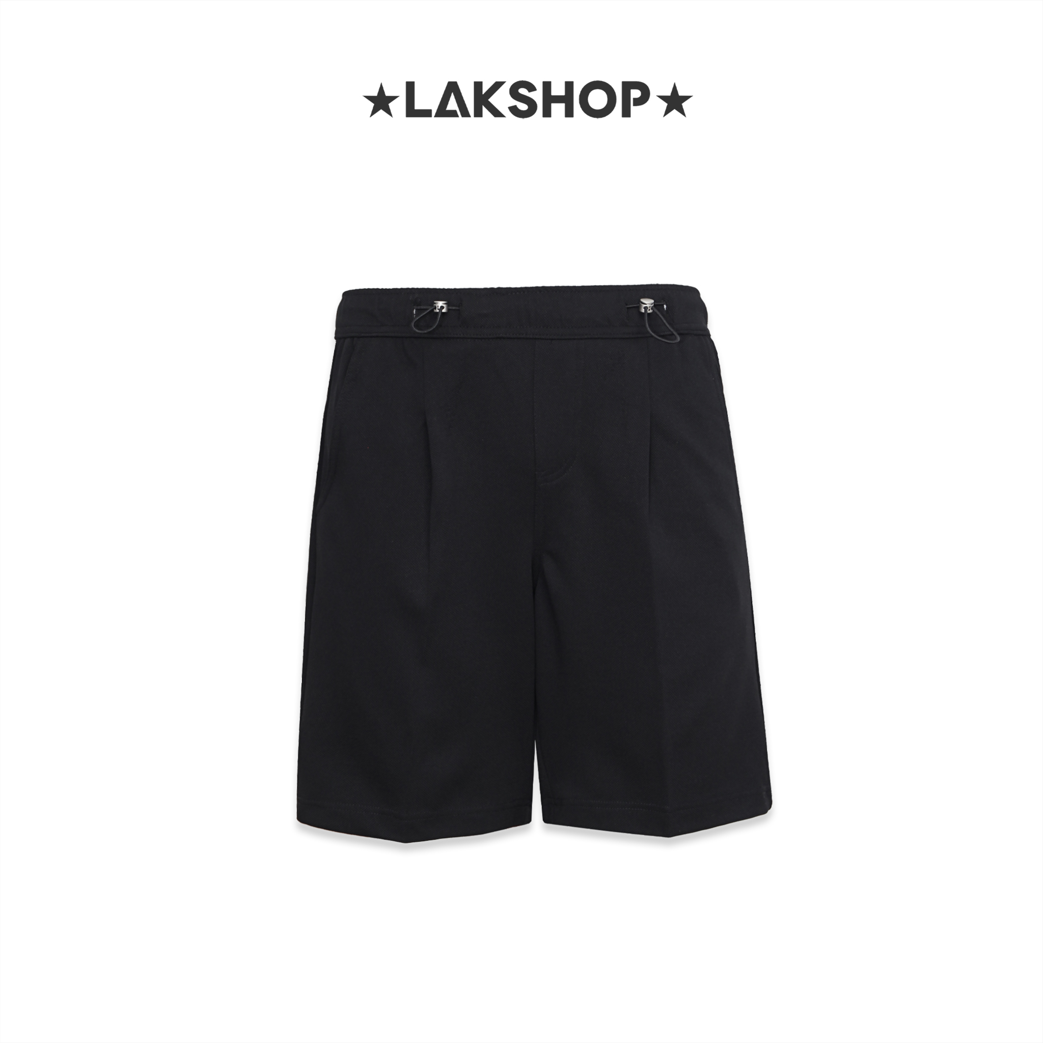 Quần Black Double Drawstring Short