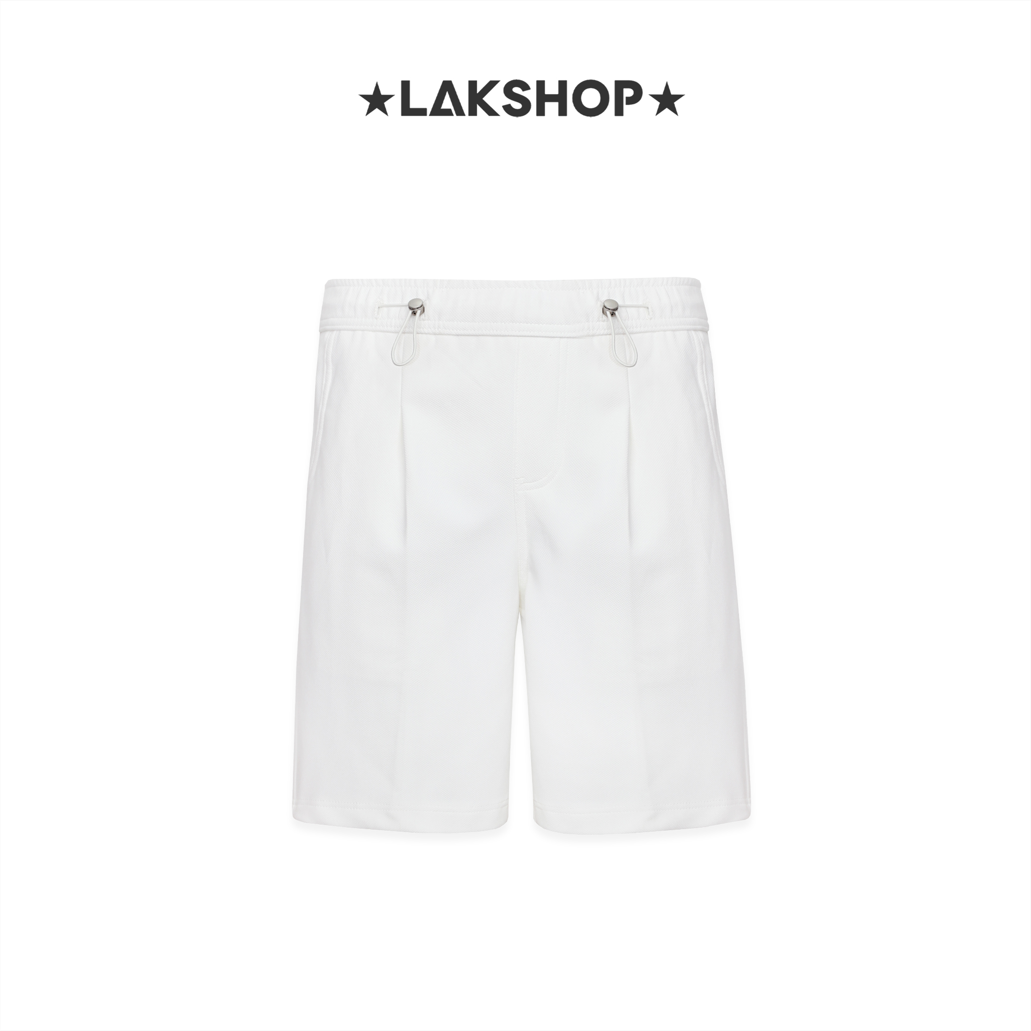 Quần White Double Drawstring Short