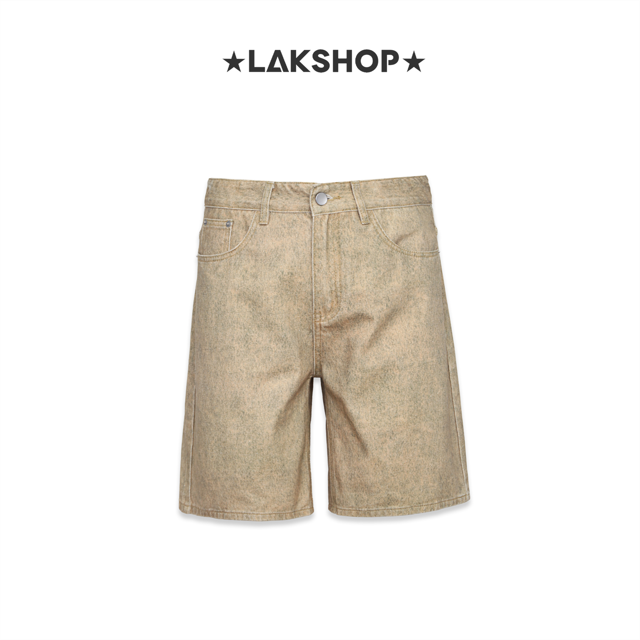 Quần Tan/Begie Jorts Black Denim Short  cs4