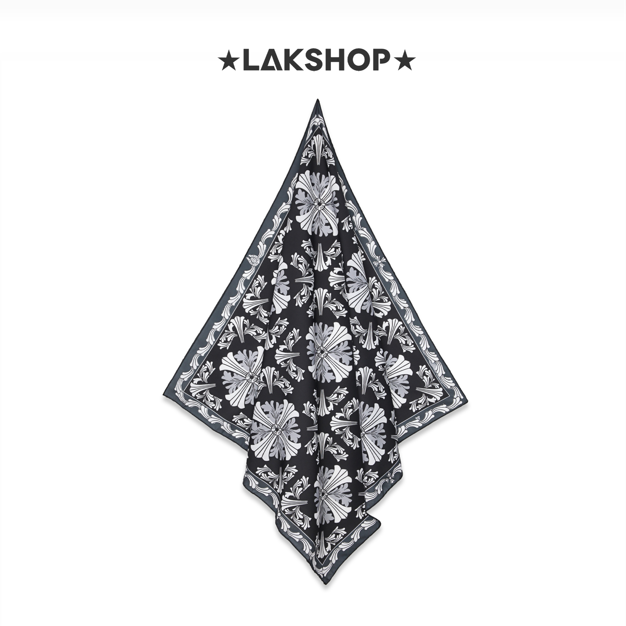 Áo White with Black Trim Mandarin Collar Jacket