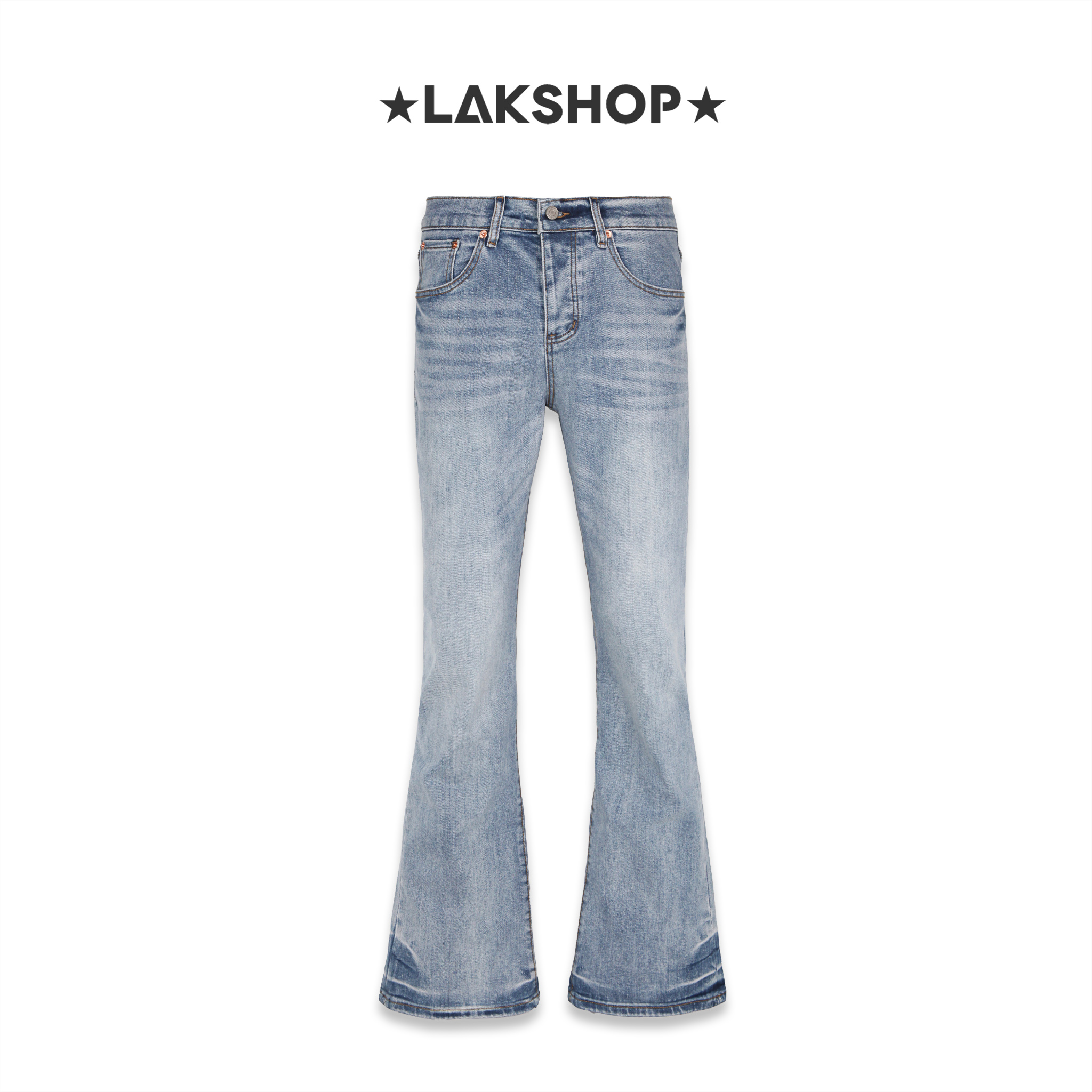 Quần Lightning Blue Classic Flared Jeans
