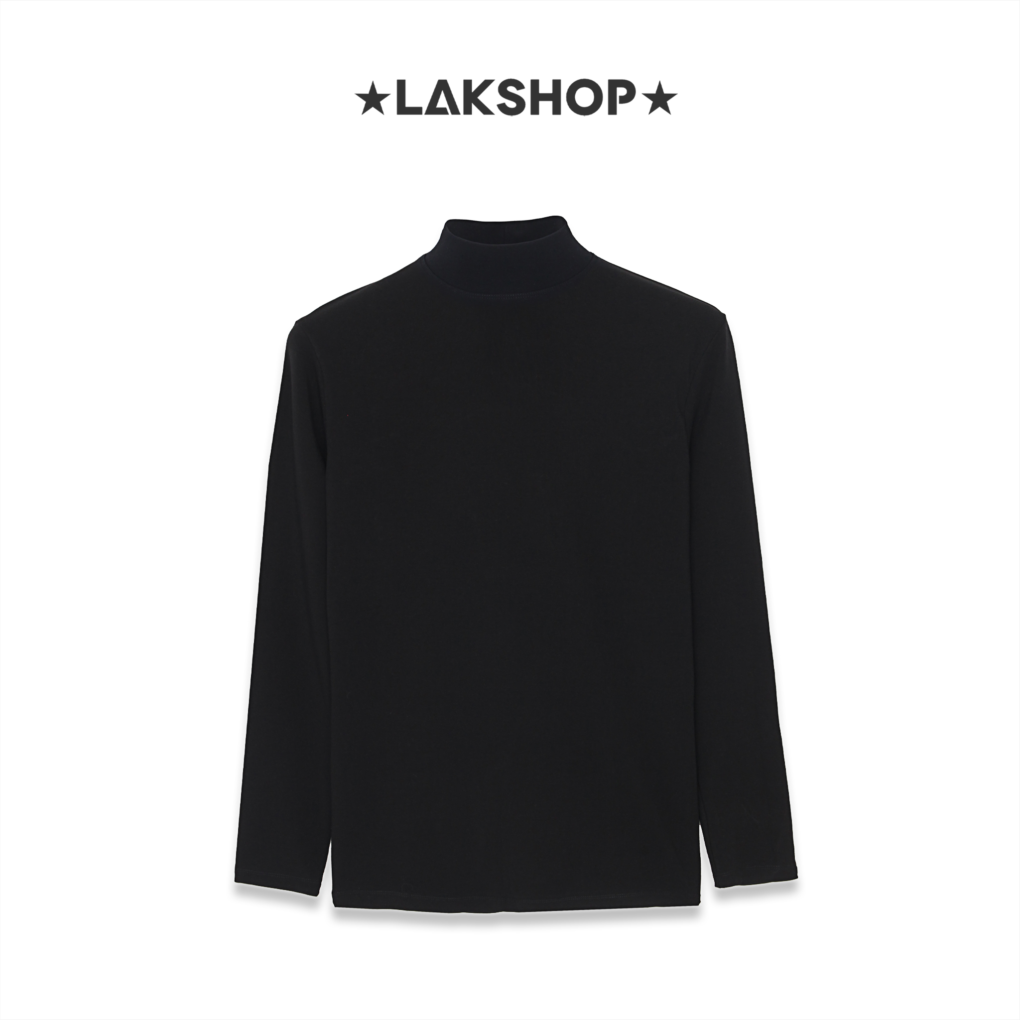 Áo Black High-neck Classic Sweatshirt