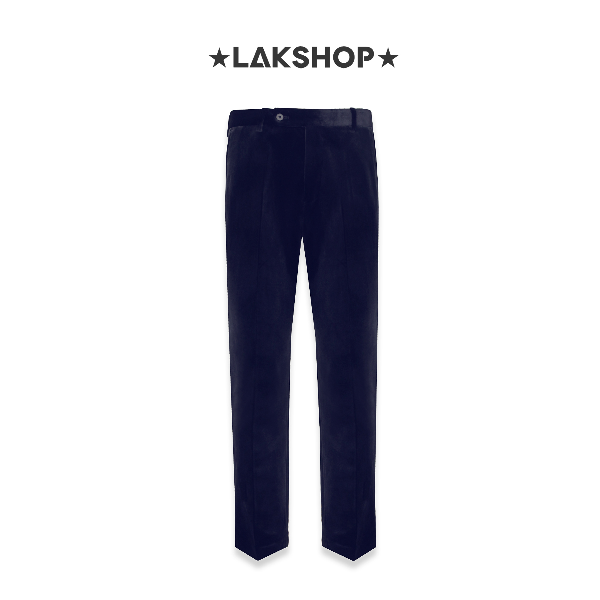 Quần Navy Velvet Trouser