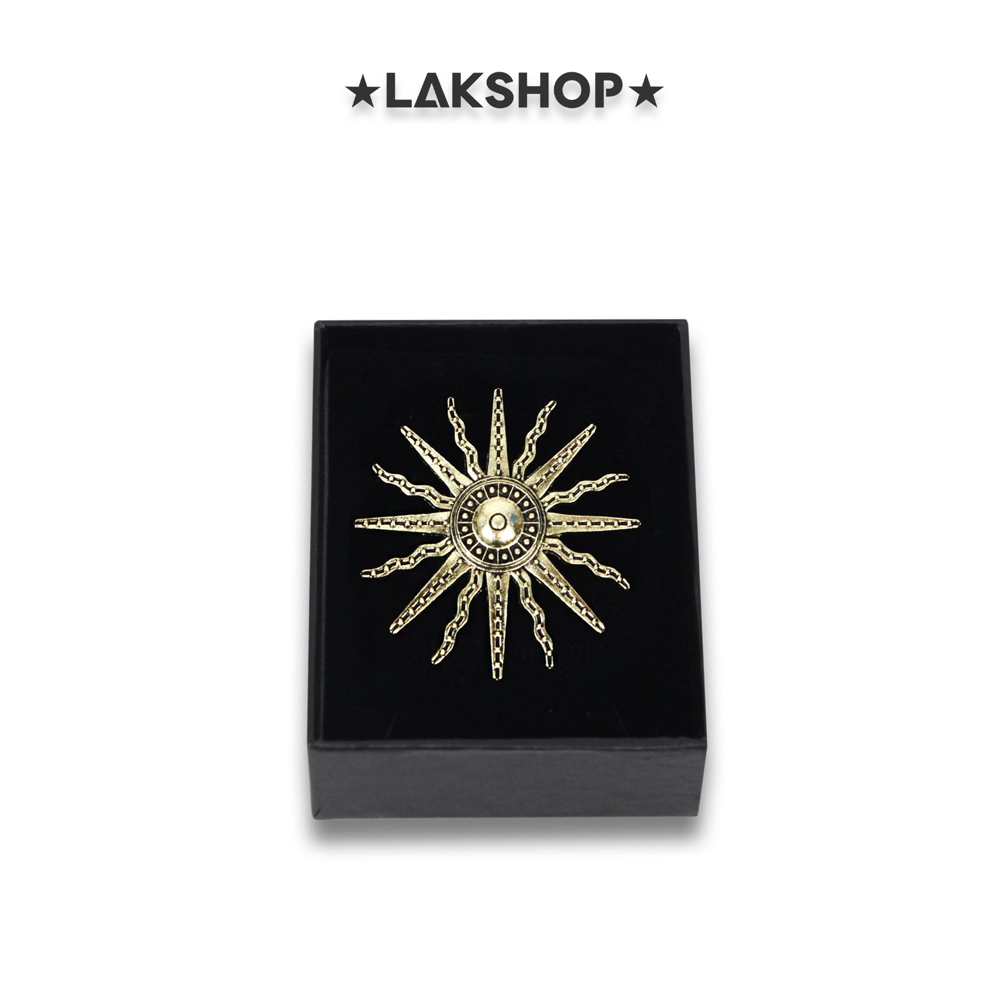 Trâm Cài Áo Gold Sun 6cm