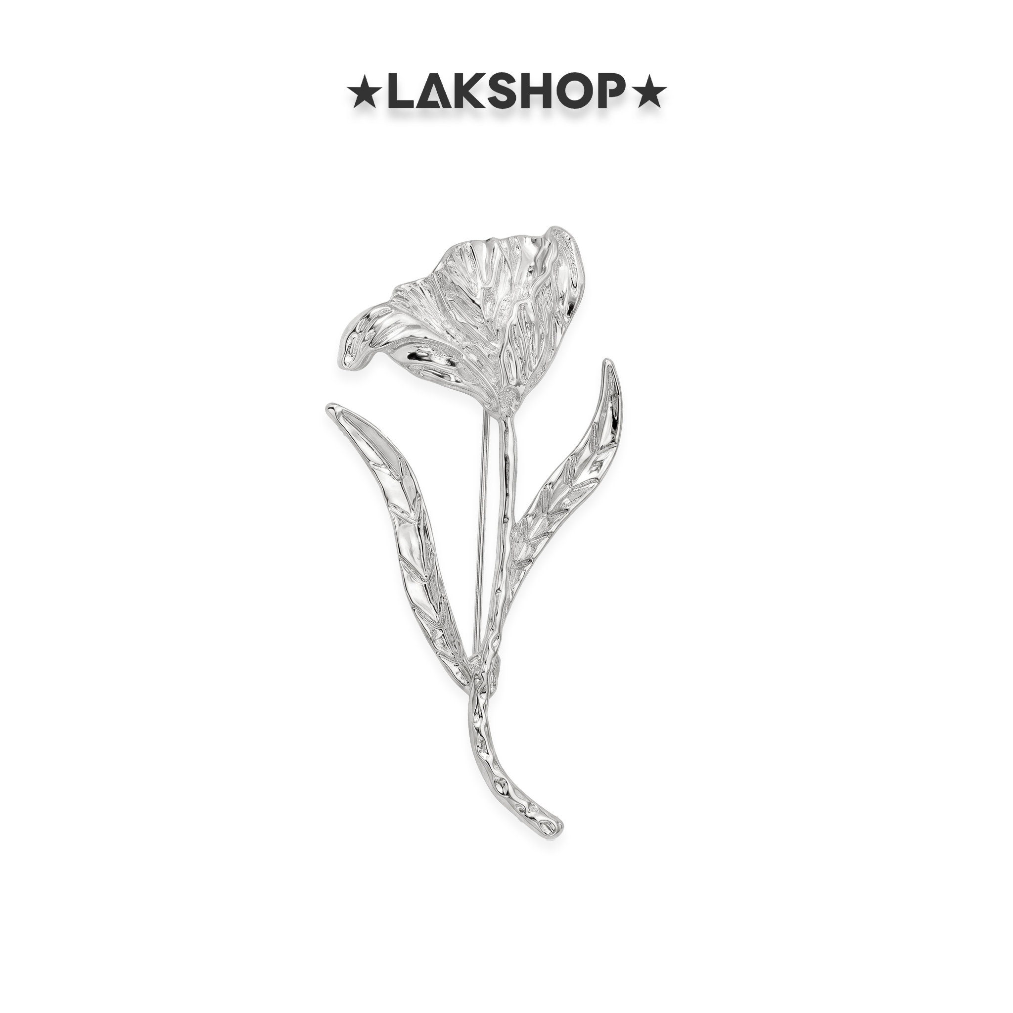 Trâm cài Hoa Metal Rose Brooch