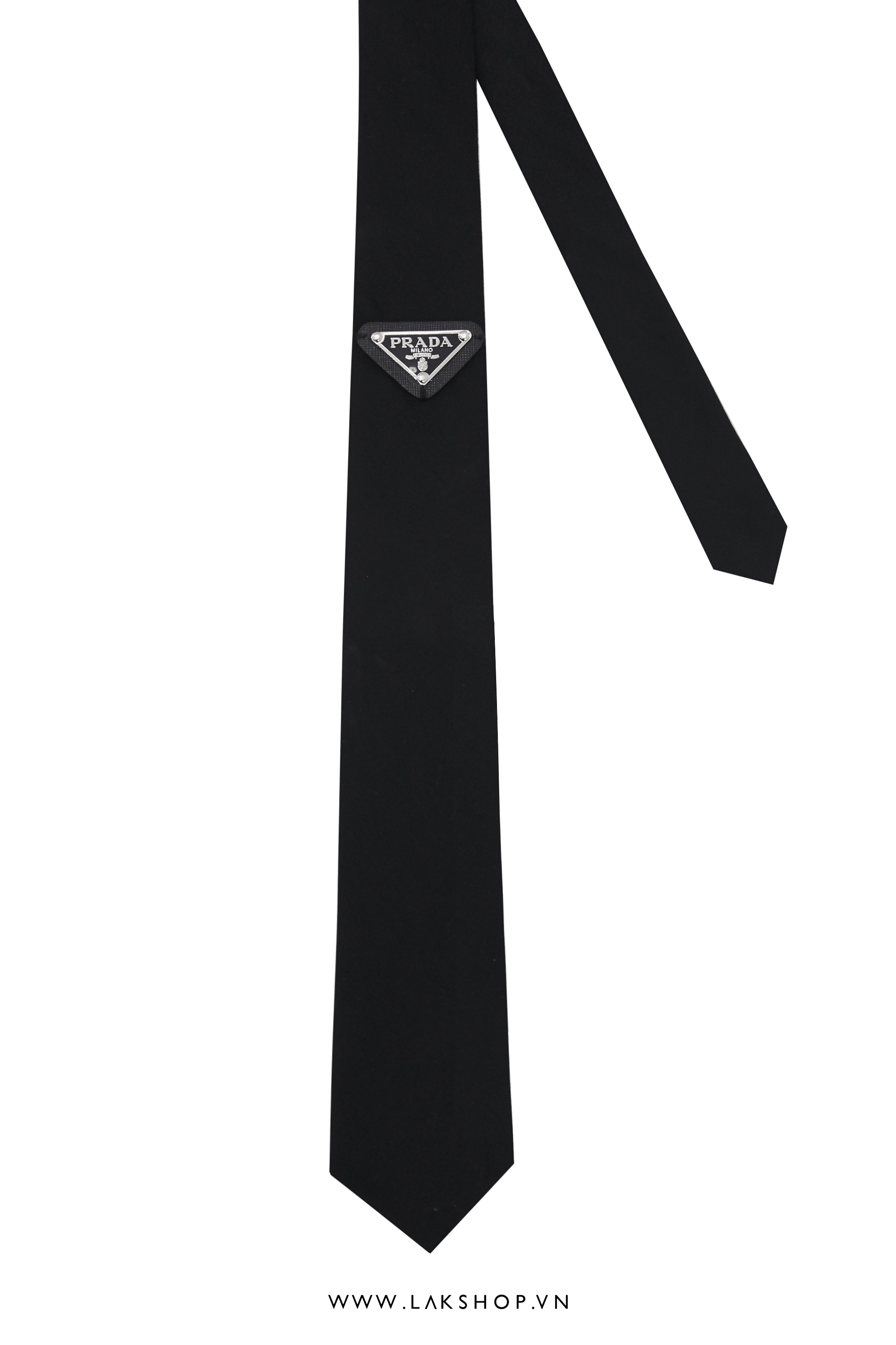 Cà Vạt Pr@da Logo Gabardine Tie In Black (7cm) Lak Shop - 276 Phố ...