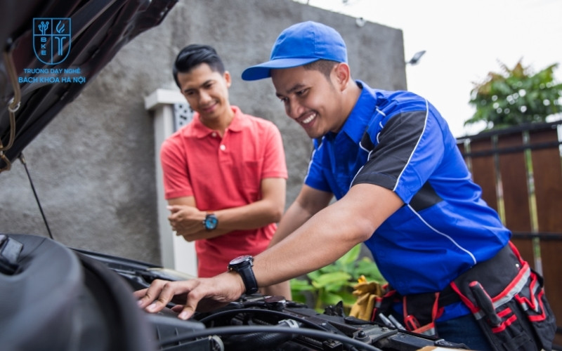 Để du học nghề sửa chữa ô tô, bạn cần có thể chất tốt