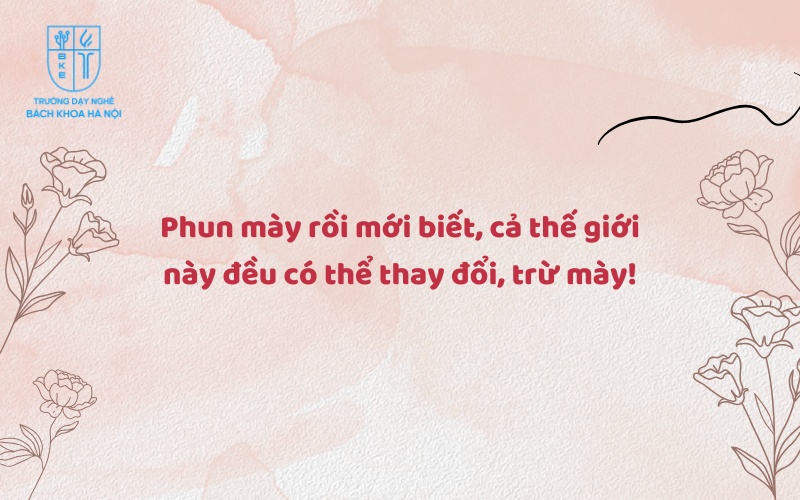 STT phun mày hài hước để lại ấn tượng khó quên