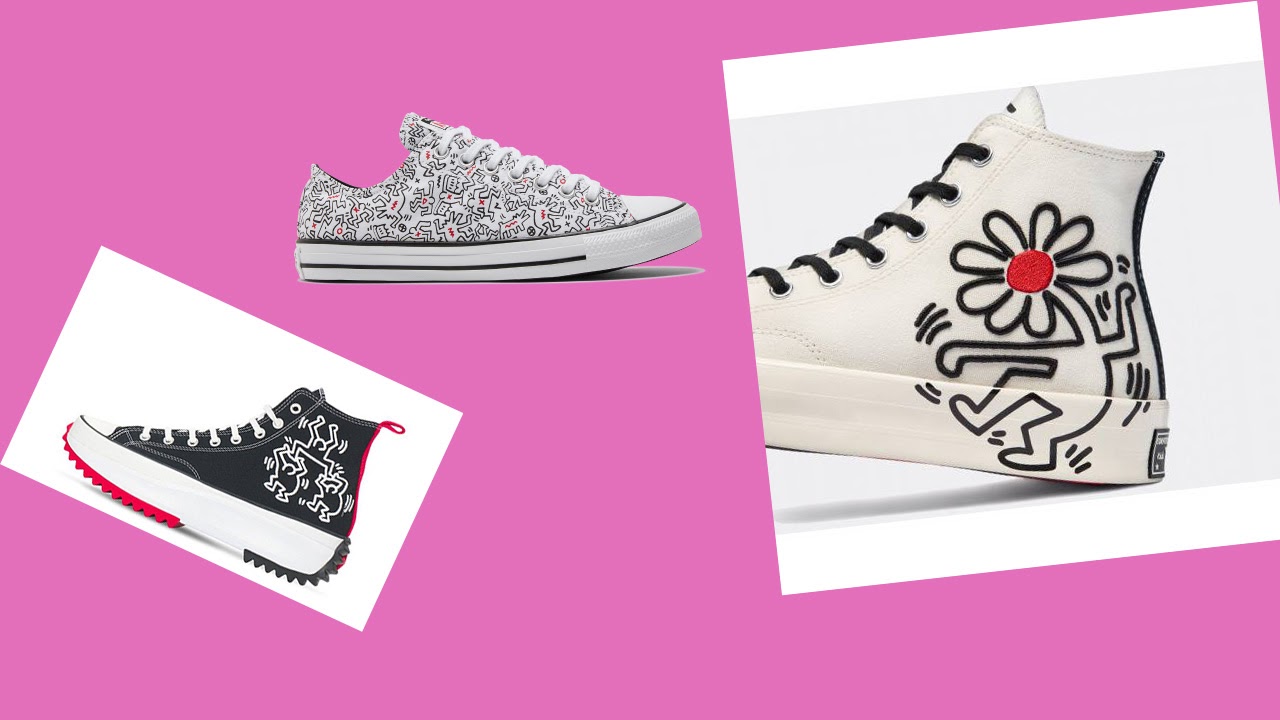 Văn hóa đường phố trở lại cực hot với bộ ba siêu phẩm Converse Keith Haring