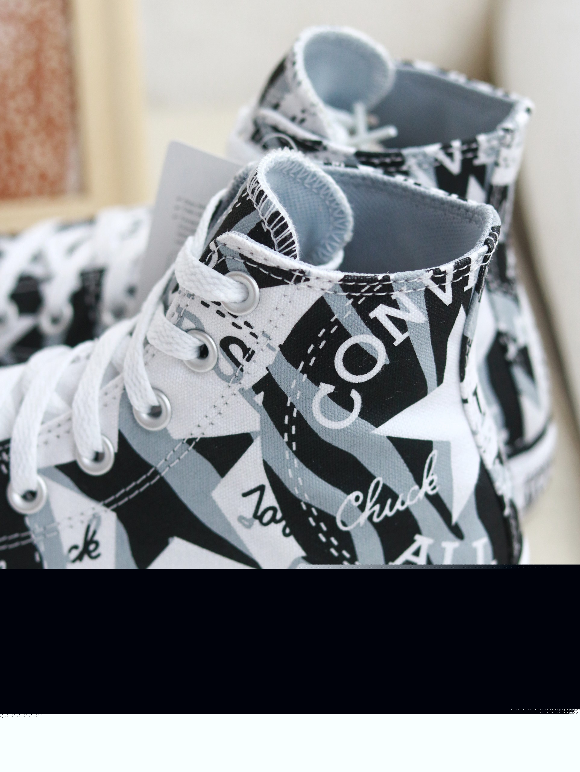 Sành điệu không thể bỏ qua Chuck Taylor All Star Double Upper Logo Play