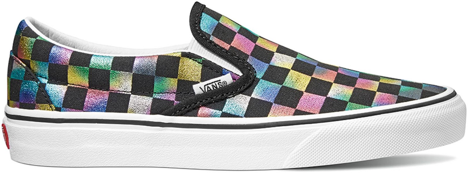 BST Vans Iridescent Check - sành điệu như dân chơi đi club