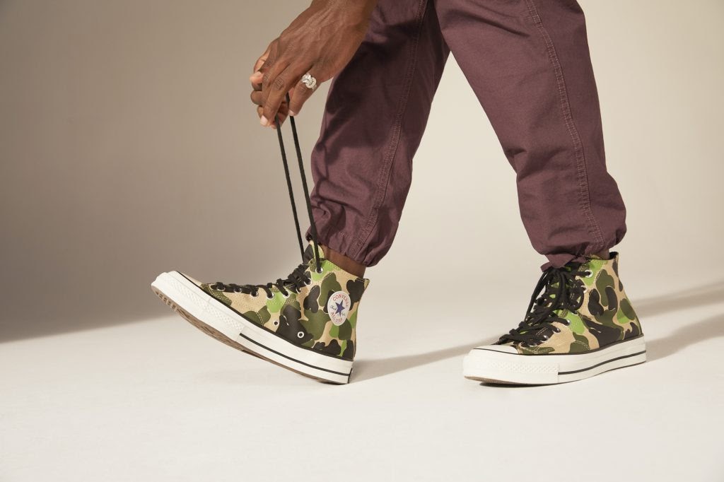 Giày Converse camo - chất liệu làm nên sự nổi bật cho từng sản phẩm