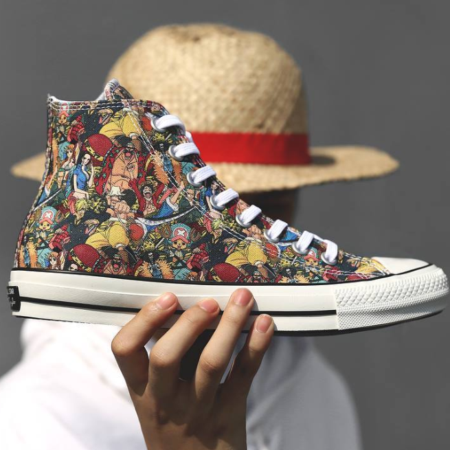 Giày Converse one piece mở ra một thế giới Anime cực xịn