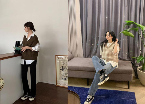 Giày Converse ulzzang - phong cách Hàn khuấy đảo làng thời trang