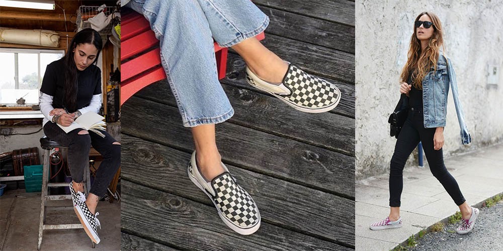 Giày Vans caro nữ - thiên đường của những cô nàng cá tính