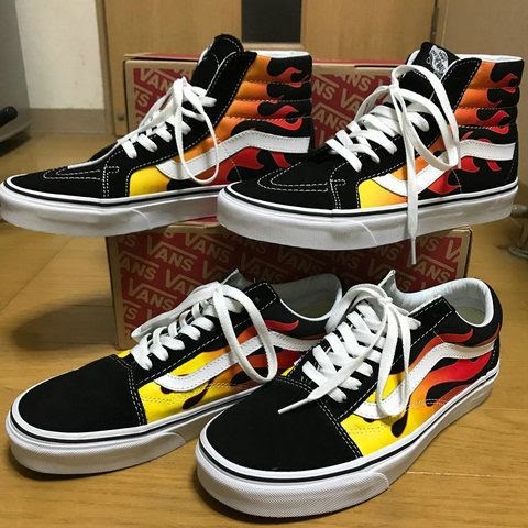 Những phiên bản giày Vans lửa đẹp và độc đáo nhất