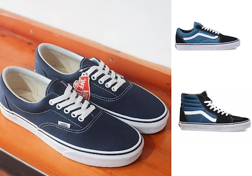 Khám phá mẫu giày Vans Classic Navy đơn giản, dễ mix đồ nhất