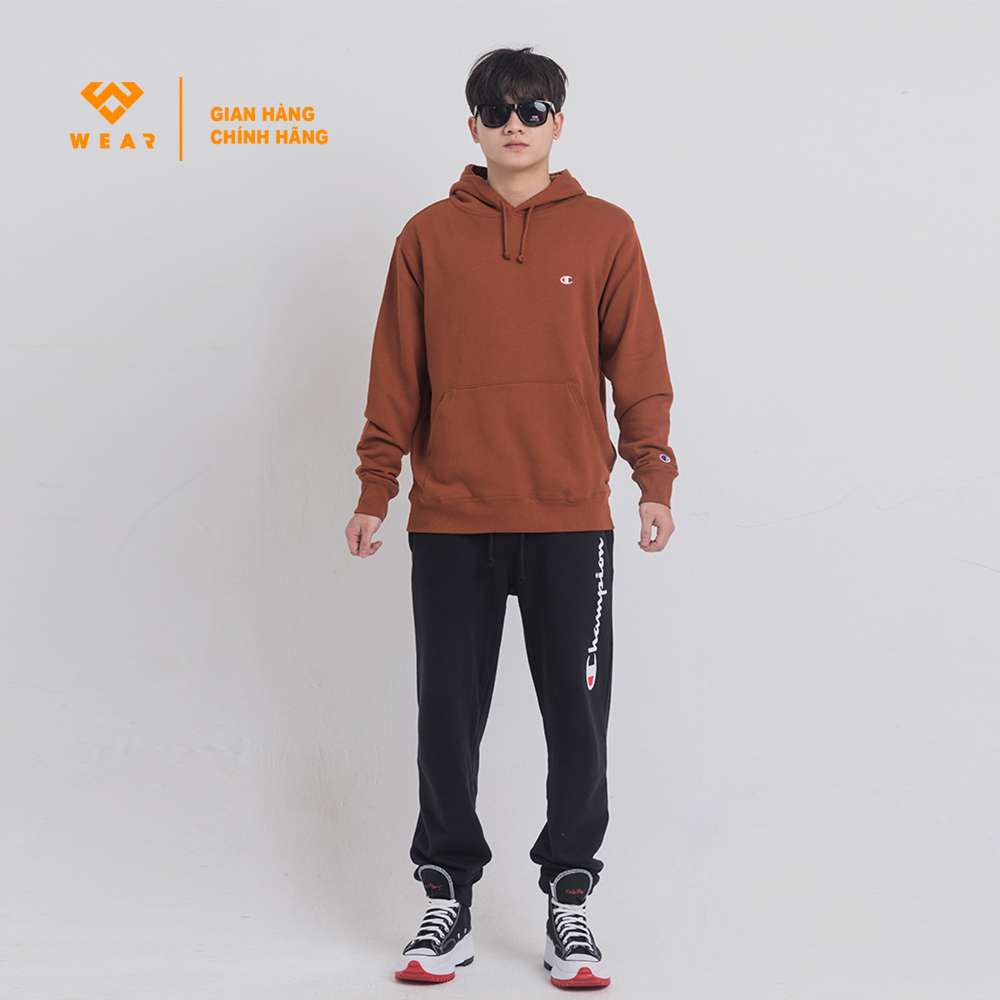 Áo Hoodie Champion JP C Pullover - Maroon - C3Q101416