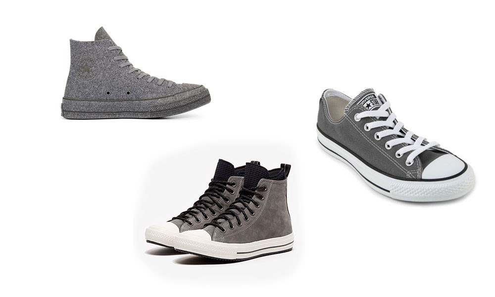 Converse chuck xám hotsell