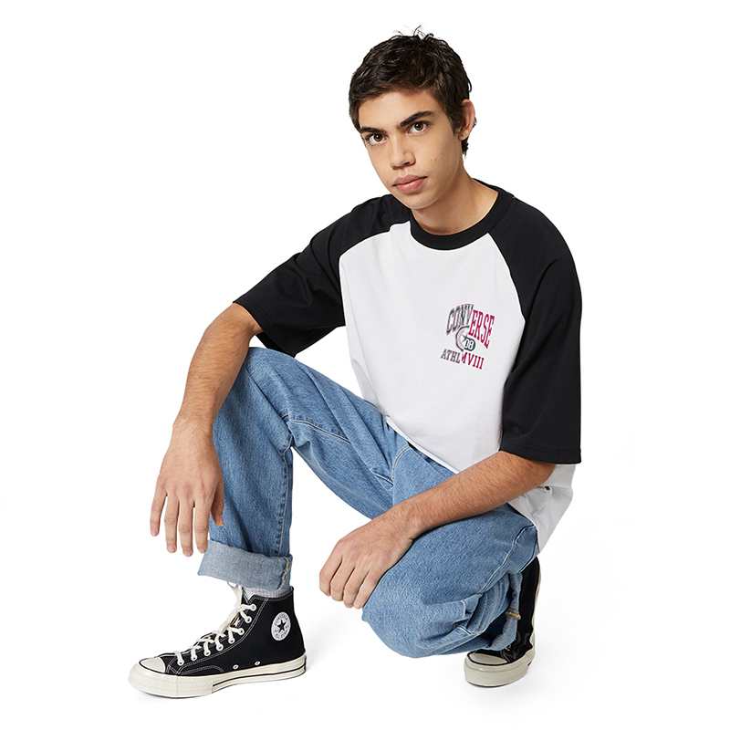 Áo Converse Icon Remix Raglan Tee - 10018376102 